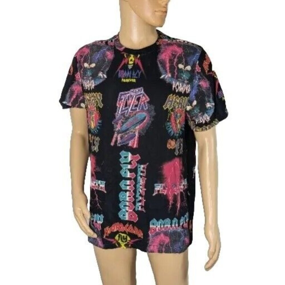 Born Fly Forever Black T Shirt Cotton New Size XL (14)